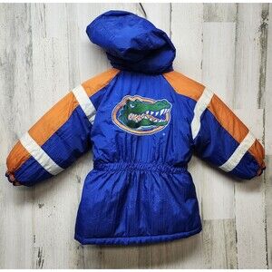 Florida Gators Jacket Boys 4T Blue Orange Toddler University of FL Football